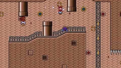 SMBX Custom Level: Station Infiltration