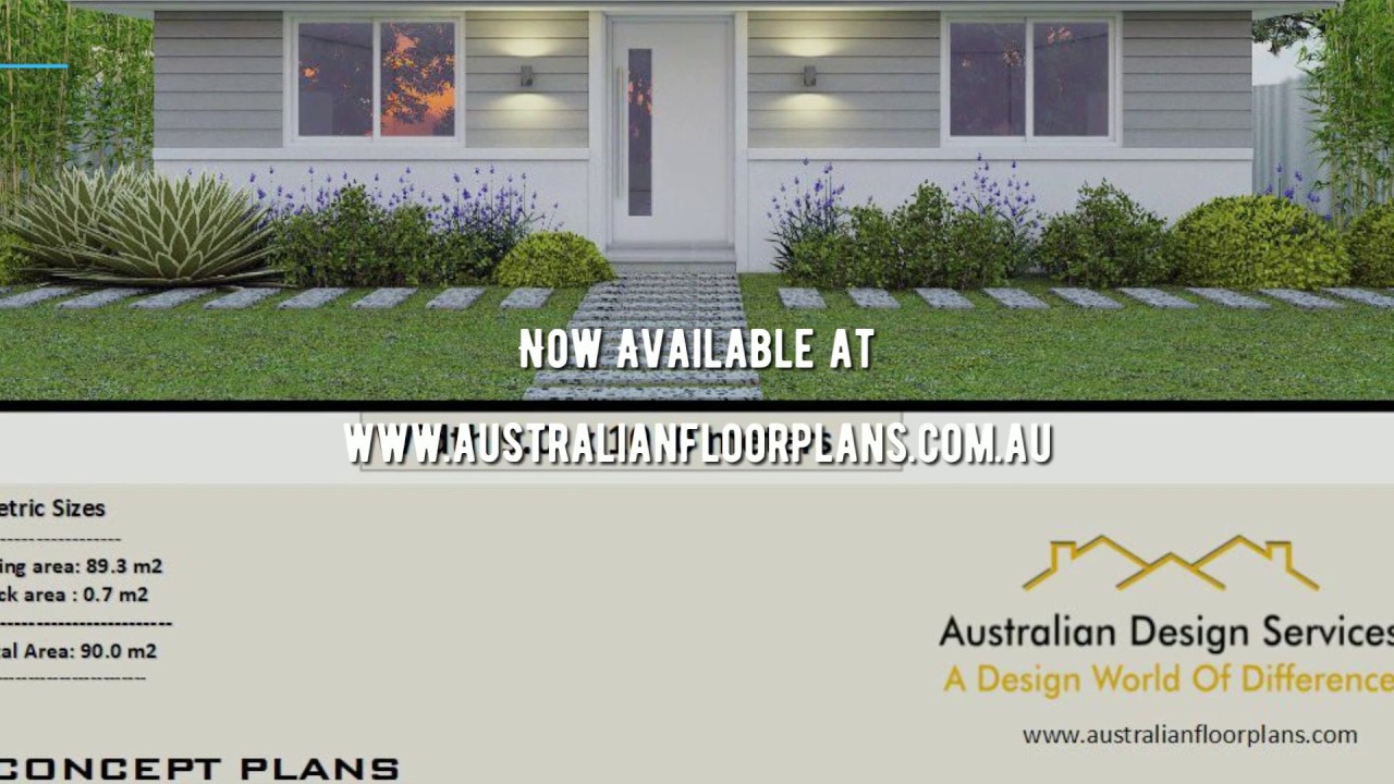 2 Bed House Plan Australia