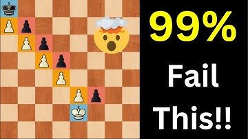 99% Fail This Chess Puzzle! Can You Solve It? 🤔♟️