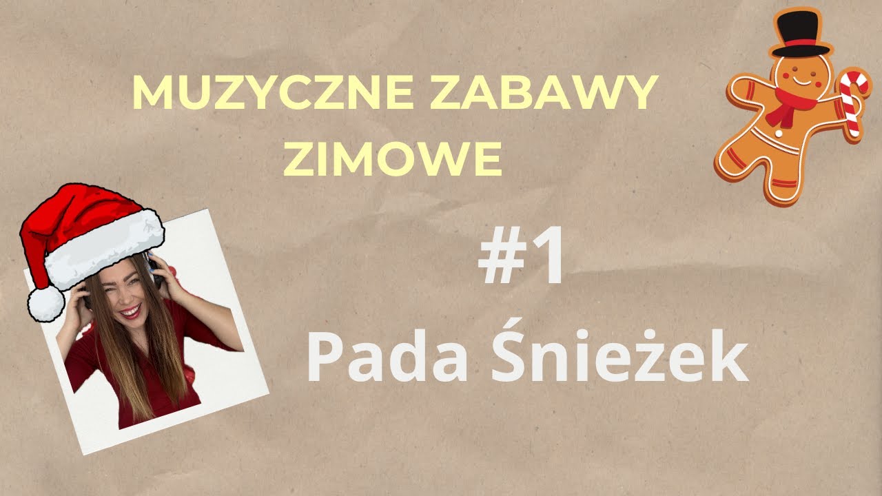 Piosenka "Pada śnieżek" dla dzieci w żłobku - YouTube