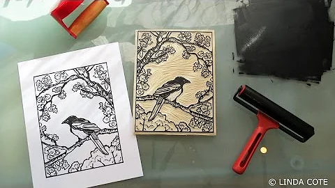 LINDA COTE Printmaking Supplies: The Ink