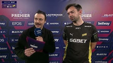 B1ad3 (NAVI Coach) Interview After Winning Map1 Vs Faze | OM Interesting Banana Inferno !