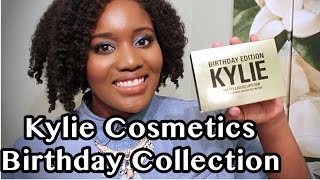 KYLIE Birthday Edition | Mini Liquid Lipsticks | First Impressions and Swatches |#paintedlipsproject