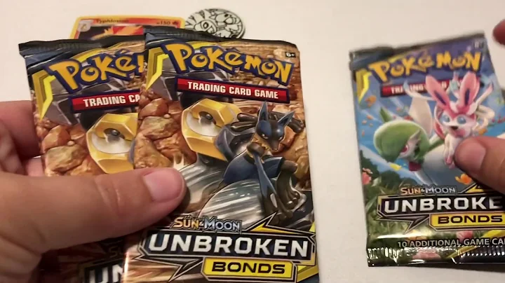Another Unbroken Bonds 3 Pack Blister Pack Opening