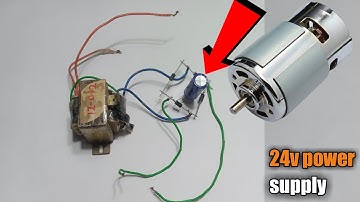How to Make 24 Volt Power Supply Using 3A Transformer | 24 v power supply |