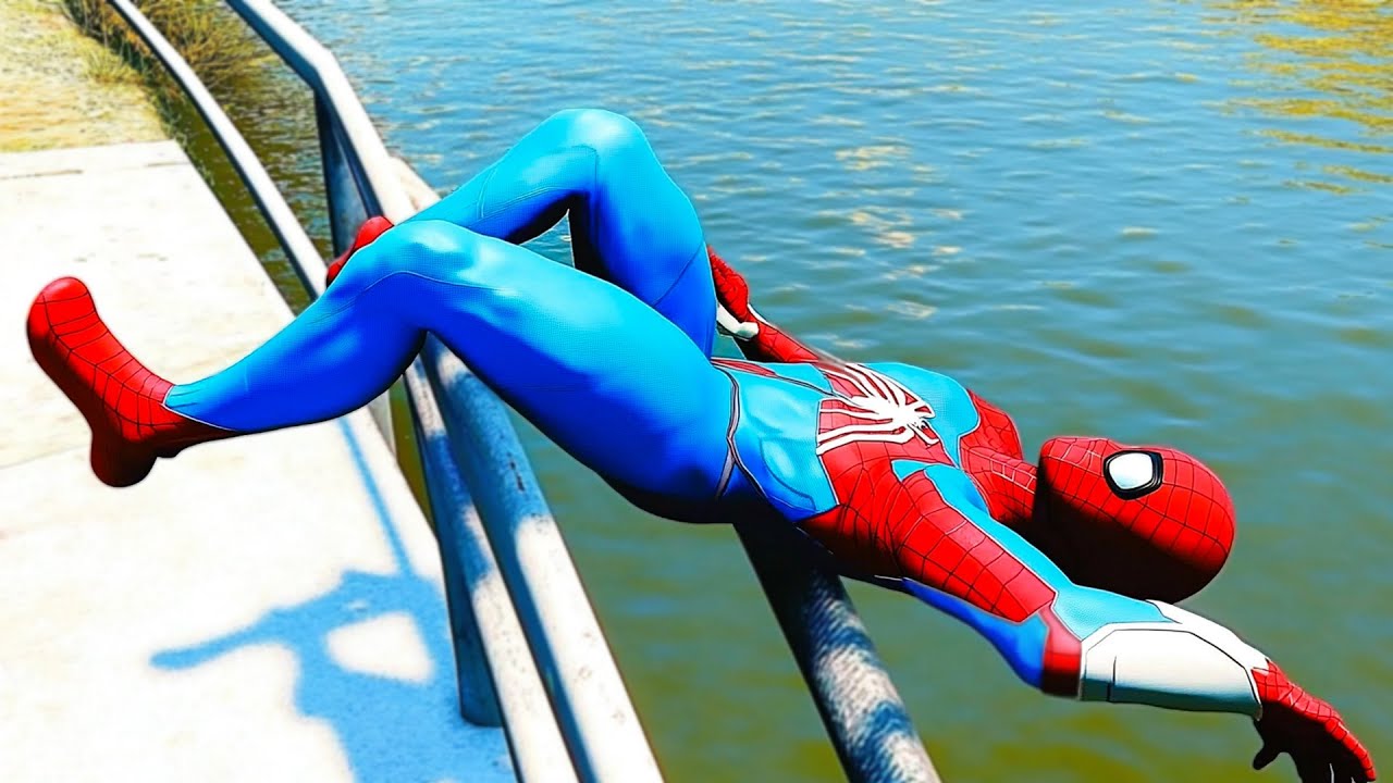 GTA V Jump Fail Challenge (GTA V fails funny moments)