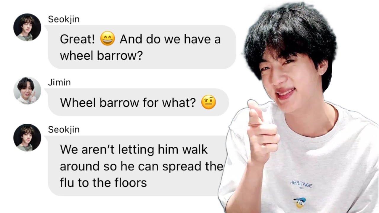 Jungkook is sick | BTS texts