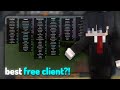 This is THE BEST FREE Client in 2025 for Minecraft Bedrock! (Fly, Speed, Scaffold &amp; Disabler)