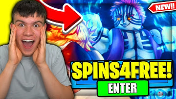 ALL 5 NEW SECRET *FREE SPINS* CODES In Roblox Project Slayers Codes!