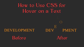 How to Use CSS for Hover on a Text #javascript #frontend #animation #loader #loading