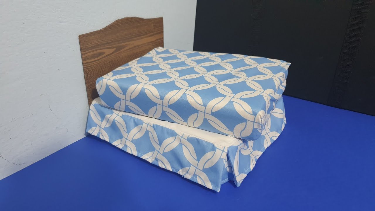 Cómo hacer un rodapie plano de  cama 🛌