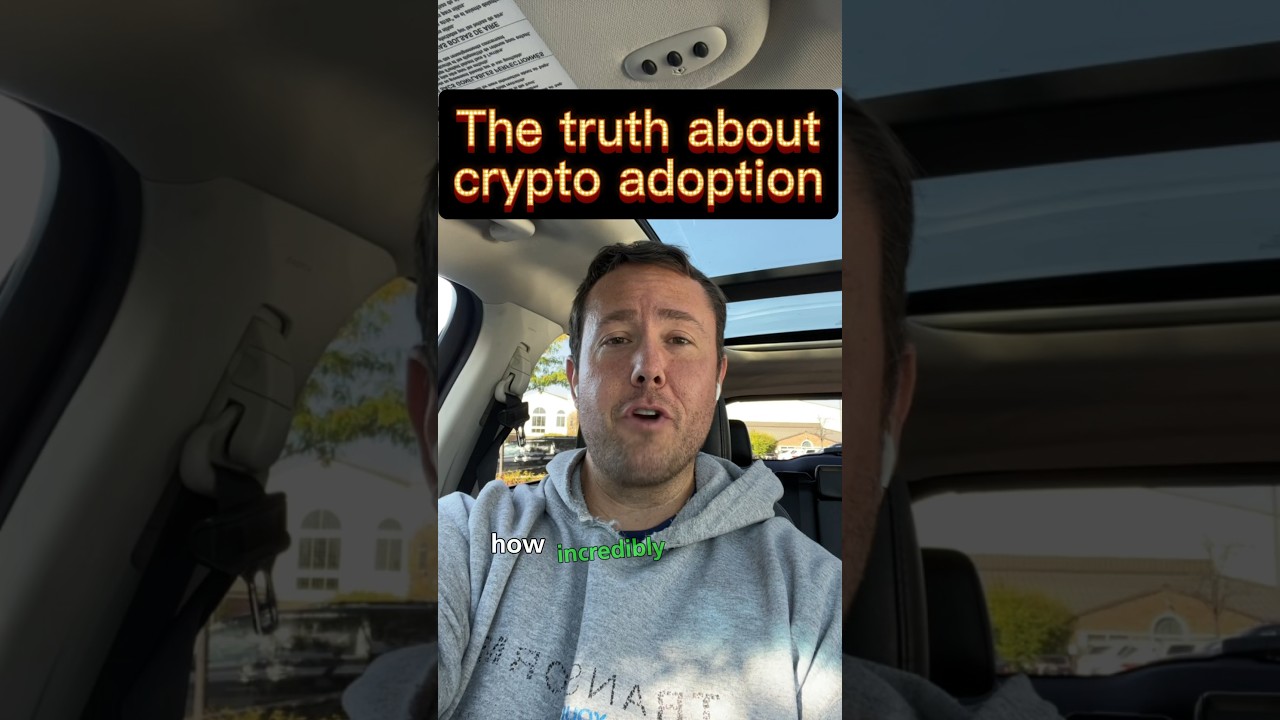 The harsh reality about crypto adoption! 