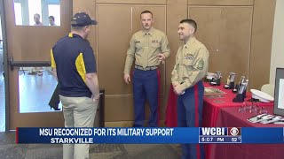 Mississippi State University's military support nationally recognized