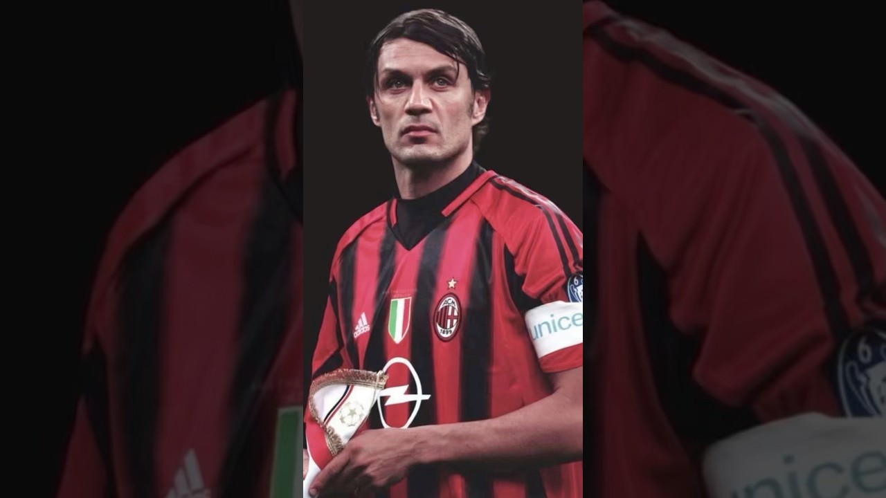 Эпоха, когда Мальдини был символом футбола 🇮🇹⚽️ 