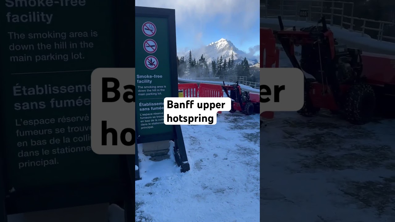 Banff upper hot spring ab Canada