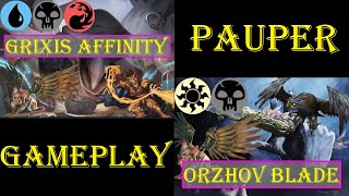 Grixis Affinity Vs Orzhov Blade [PAUPER] | Gameplay Ao Vivo #mtg #mtgpaupergameplay #mtgbrasil