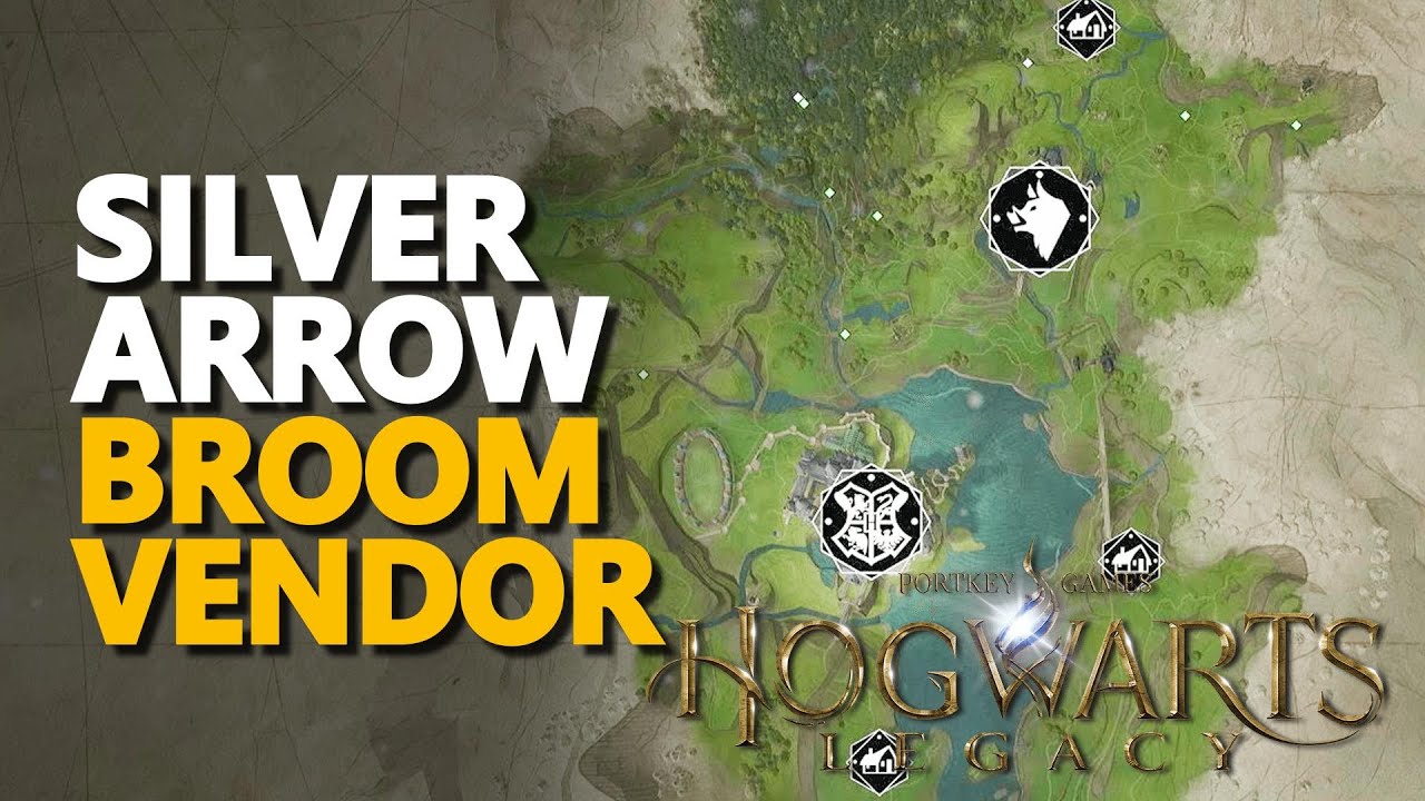 Silver Arrow Broom Vendor Hogwarts Legacy YouTube