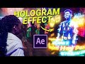 Hologram in after effects  lil nas x panini tutorial