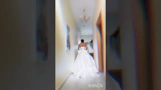 Bimbo Ademoye&#39;s Wedding Dress is Angelic😍 #shorts #youtubeshorts