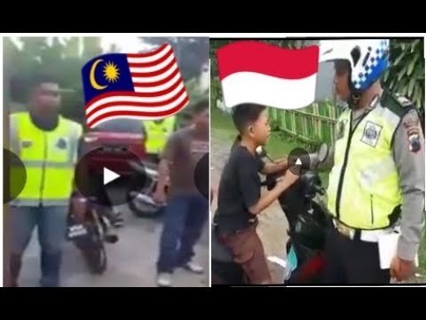 Video: Bolehkah polis mengetuk anda dari motosikal anda?