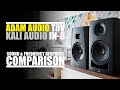 Adam Audio T8V  vs  Kali Audio IN-8  ||  Sound & Frequency Response Comparison