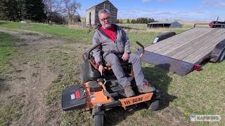 Starting a Scag LIberty Riding Mower