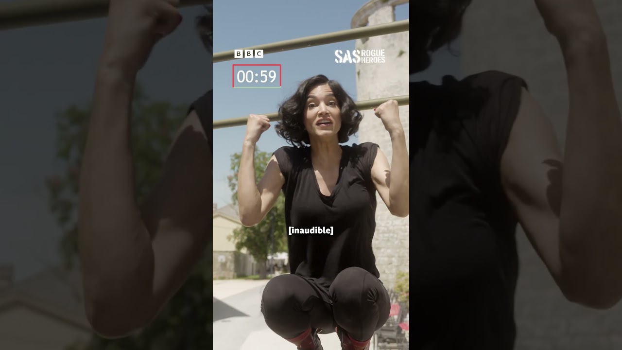 Theo Barklem-Biggs attempts the SAS Rogue Heroes Hang-Bar Challenge 💪