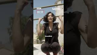 Theo Barklem-Biggs attempts the SAS Rogue Heroes Hang-Bar Challenge 💪