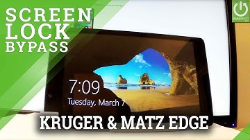 KRUGER & MATZ EDGE 802 Hard Reset / Remove Windows Password