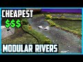 Cheap Realistic Modular River Using NO Resin