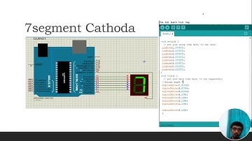 pemrograman arduino ~ bagaimana menampilkan angka pada 7 segmen