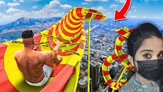 $1 to $1000 WATER SLIDE - GTA 5 #72