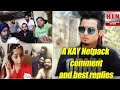 Punjabi Singer A Kay net pack comment and people reply