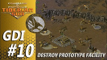 [Tiberian Sun] - GDI 10 - Destroy Prototype Facility - Hard