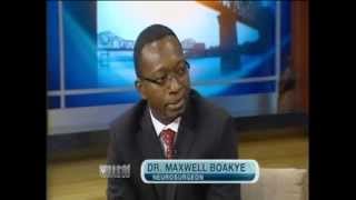 Dr. Maxwell Boakye discusses back pain on WHAS Great Day Live!