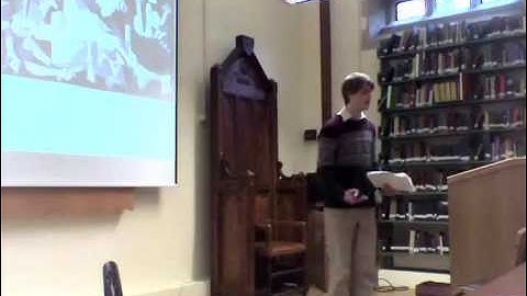 Aesthetics Lecture 1/8, "What is Aesthetics?" Ralph Weir, Blackfriars, Oxford