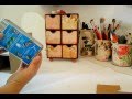 DIY  Mini organizador de caixas de leite!!!