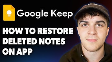 How to Restore Deleted Notes on Google Keep Notes App [2025 Full Guide]