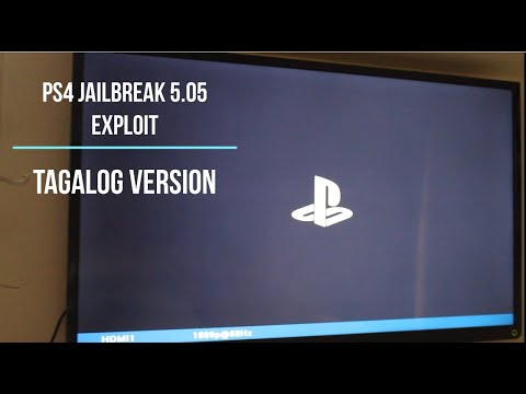WIE jailbreak PS4 NUTZEN 5,05 TAGALOG VERSION