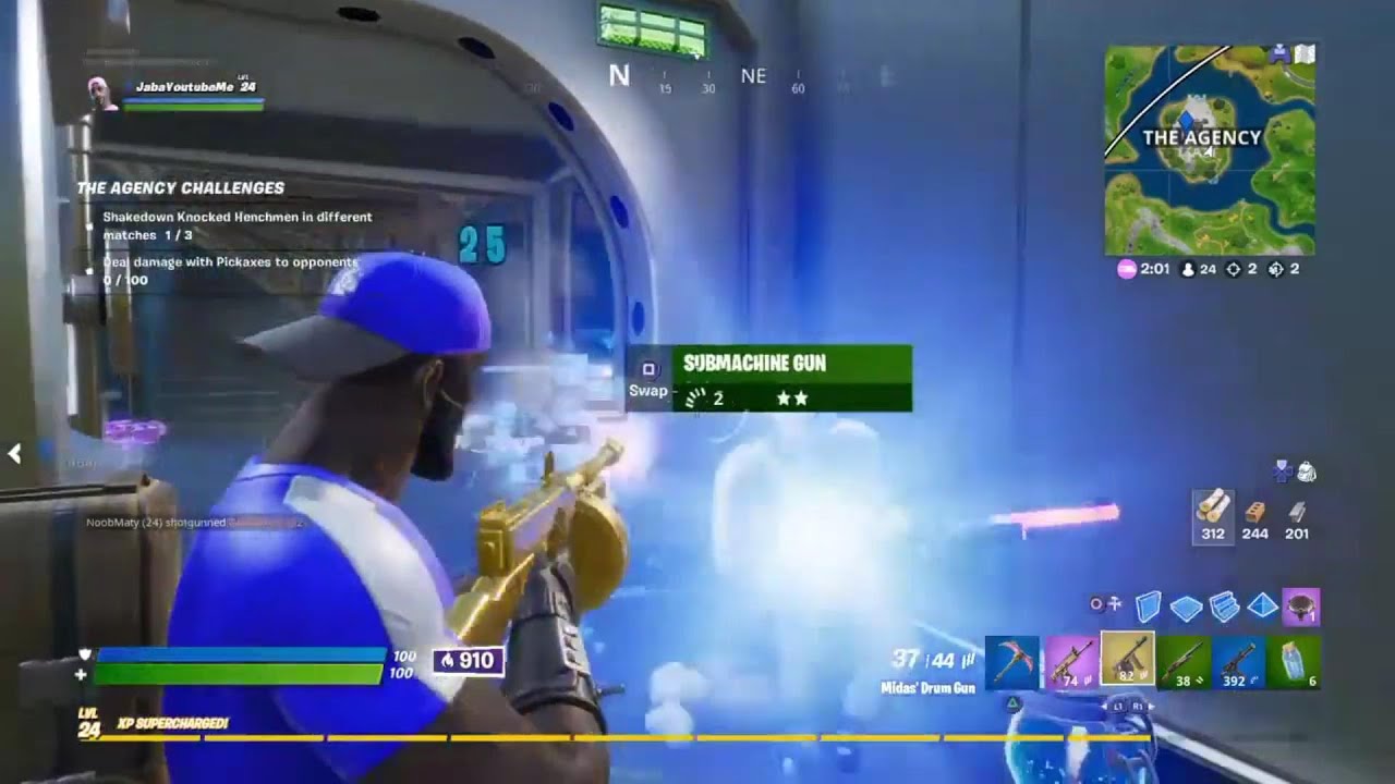 How To Hide in The VAULT and Get kills With Mythic Drumgun