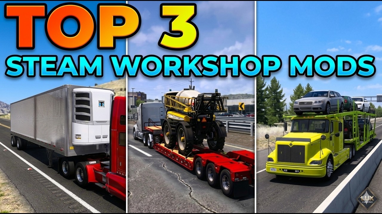 DESCARGA Remolques Workshop | Utility 3000R + Lowboy + Car Hauler ...