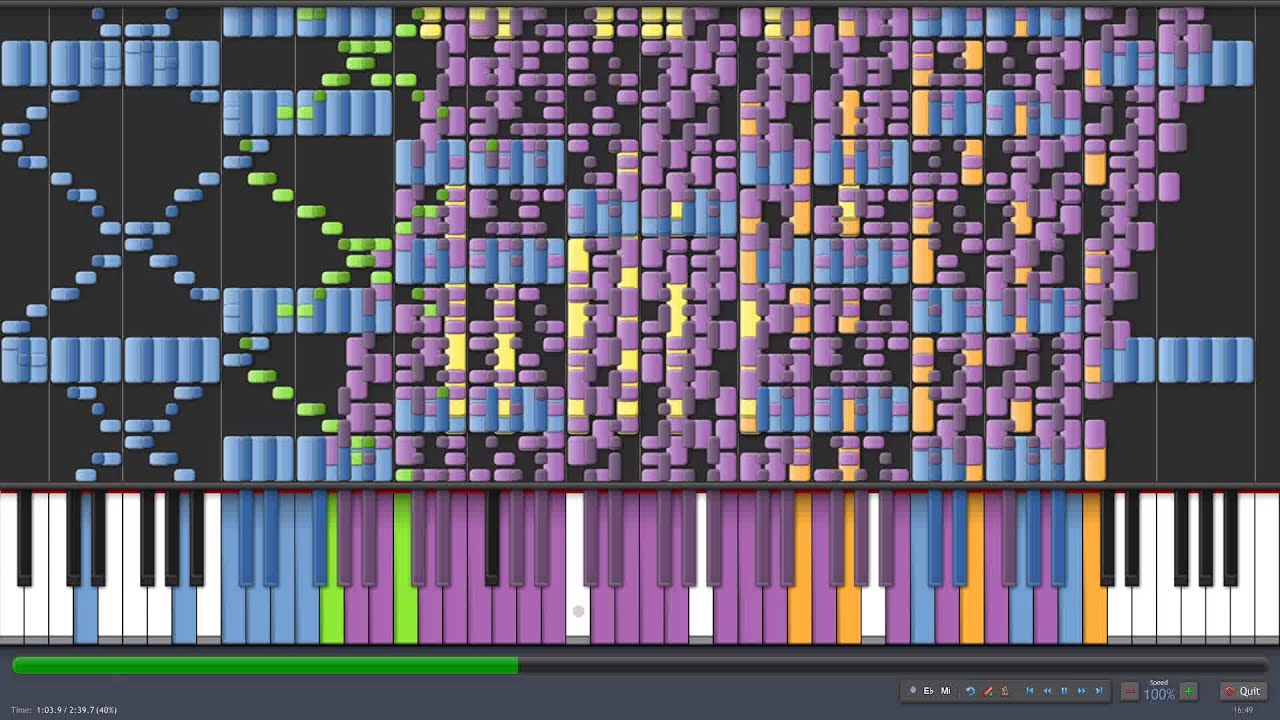 [Black MIDI] Synthesia - Fur Elise 620.000 notes
