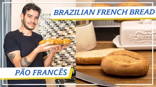 HOW TO MAKE BRAZILIAN FRENCH ROLL | PÃO FRANCÊS CASEIRO | Brazilian Kitchen