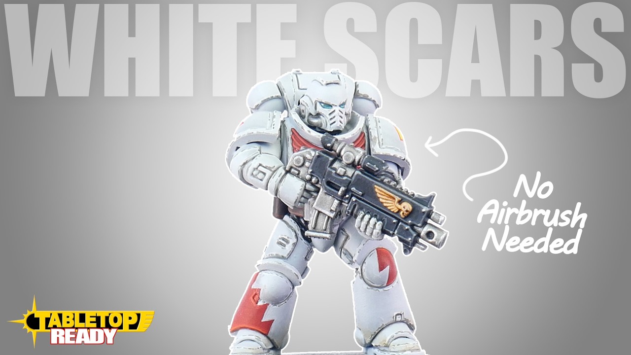 Как покрасить Белых Шрамов для Warhammer 40,000