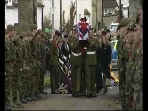 BBC NEWS REPORT- Funeral of First British War Vict...