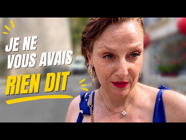 Je ne vous avais rien dit !