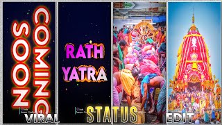 Ratha Yatra Coming Soon Status Video Editing Tutorial AlightMotion