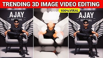 How To Create 3D Ai Wings Name Image | Trending Wings Name Video Editing | Bing Image Creator