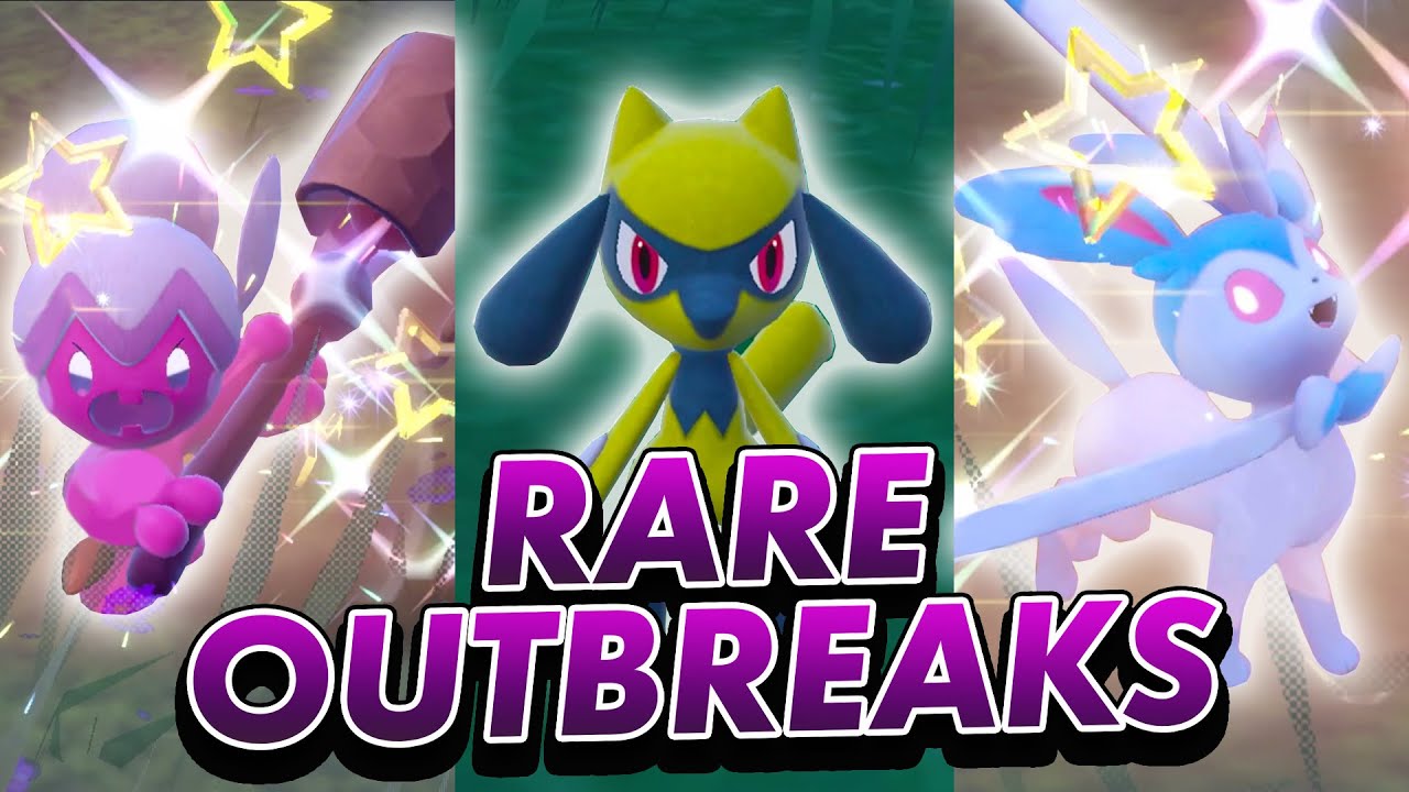 Pokémon Scarlet and Violet Outbreak Shiny Hunting