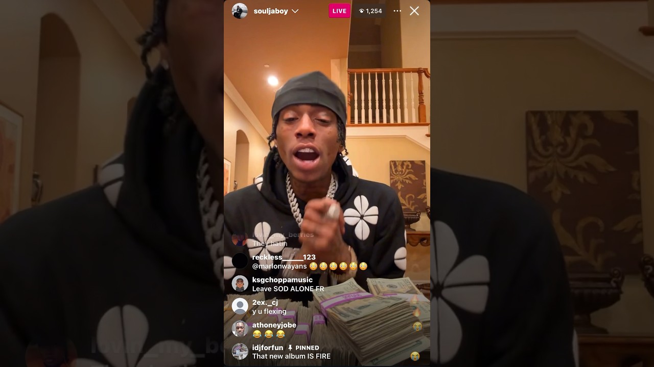 Soulja Boy Cashing Out On Marlon Wayans! 